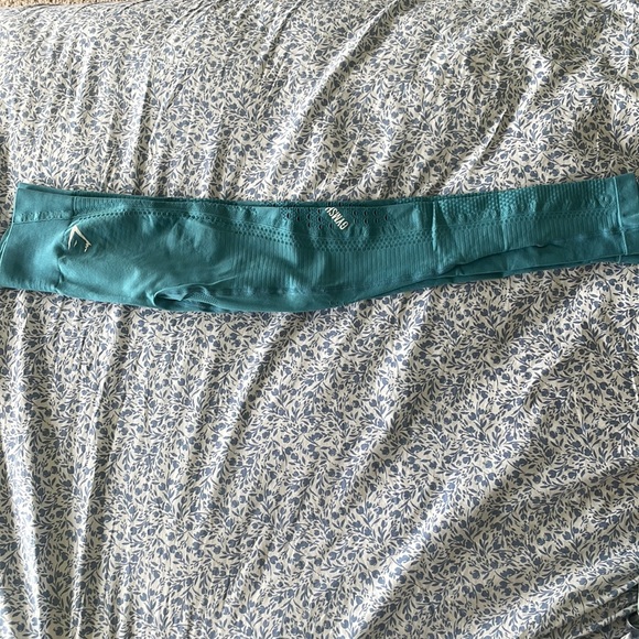 GymShark Leggings, full length, size XS, dusty blue color. - Picture 2 of 6